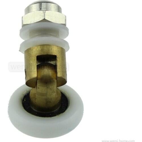New 4 x Copper Old Shower Sliding Door Pulleys 27mm Pulleys Runner Roller