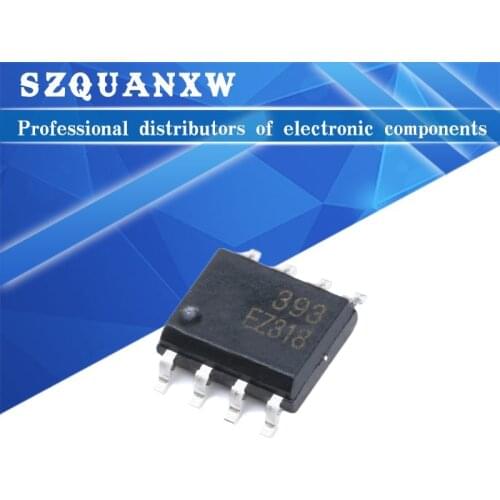 10PCS LM393 SOP8 LM393DR 393 SOP-8 SOP SMD new and original IC Chipset