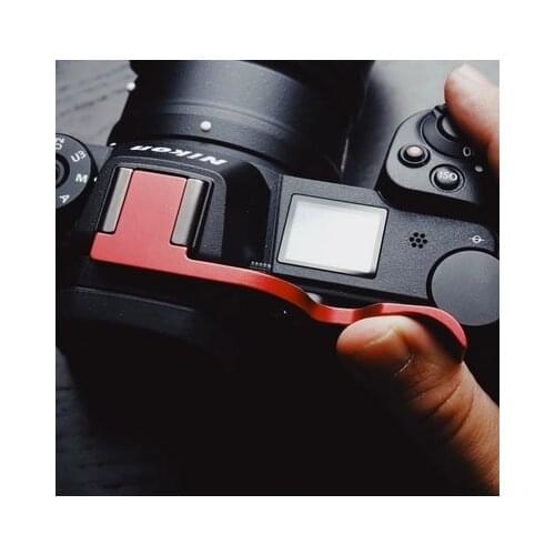 New Metal high quality Camera Thumb Up Hotshoe Thumb Grip Made for Nikon Z7 Z6