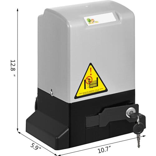 Garage door operator 600kg Door Opener remote 1300lbs Garage door opener 4M sliding door actuator with remote control