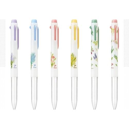 Japanese Pental Limit BGH3BC1 3-color 5-color Plant Multifunctional Penholder 0.04mm I + Hand Account Student Stationery