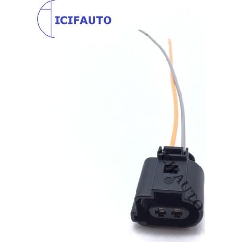 1J0973722A Rear Handbrake Motor Calipers Cable Plug Harness For Audi RS5 A4 A5 A6 VW Passat B6 B7 Tiguan Seat Alhambra 2 pin