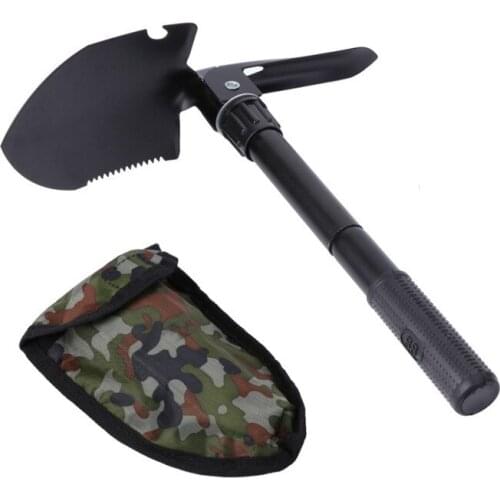 1PC Multifunctional Foldable Shovels Compact Shovel Outdoor Emergency Shovel Gardening Camping Tools