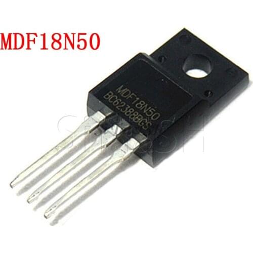 10PCS MDF18N50 TO-220F 18N50 TO-220 MDF18N50BTH TO220F MDF18N50TH molewei new MOS FET transistor