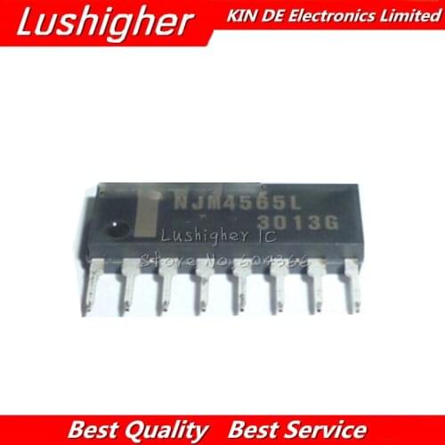 10PCS NJM4560L SIP-8 NJM4560 SIP 4560L Original