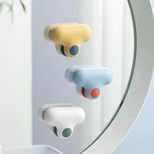 2 In 1 Ddescaling Glass Cleaner Small T Mirror Repeatedly Wiper Tool Glass Cleaner Home Cleaning Products Bathroom Artifact