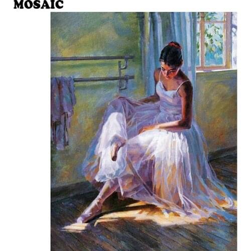Diamond Painting Cross Stitch Pattern 5D Diamond Embroidery Ballet girl Diamond Mosaic Home Decor DIY diamond art