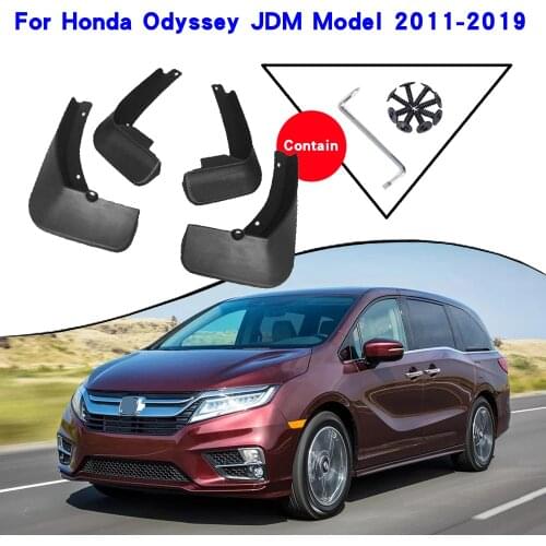 Car Accessories For Honda Odyssey JDM Model 2014~2019 RC1 RC2 Mudguards Splash Guards Fender Mudflaps Car Fender Mud Flaps