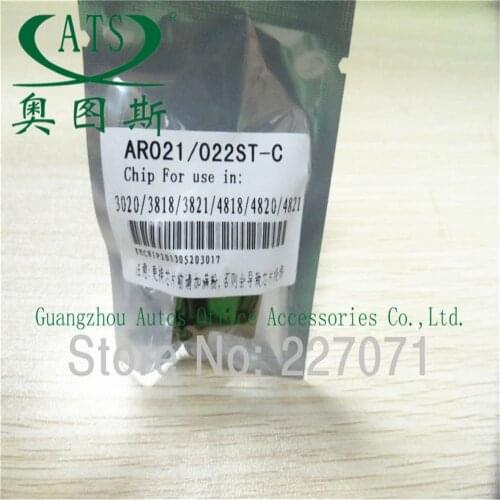 4PCS AR021 022ST-C Chip For use in AR 021 3020 3818 3821 4818 copier spare parts Photocopy Machine