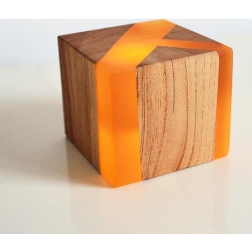 Wooden resin sleep led Desk Lamp Bedroom Decor Home Table Lamps For Bedroom Bedside Table Lightings For Bedroom