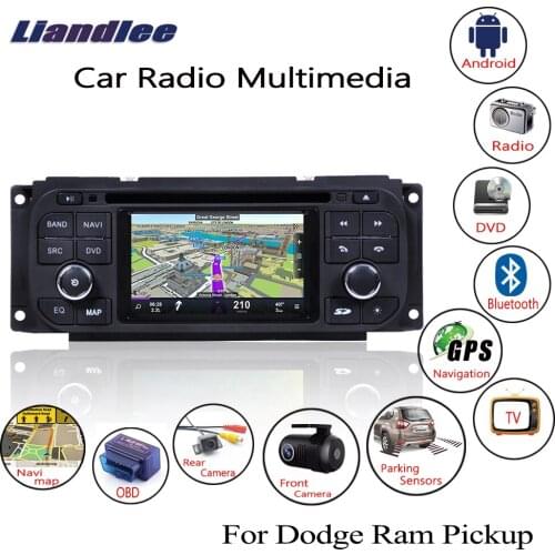 For Dodge Ram Pickup 2002-2006 Android Car Radio CD DVD Player GPS Navi Navigation Maps Camera OBD TV Screen Media