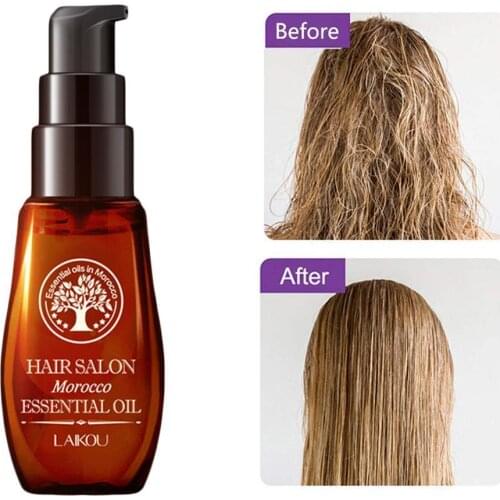 40ml Hair Care Essence Pure Argan Oil Hair Essential For Dry For Woman Types Products Multi-functional Care Hair Hair Oil U1G1