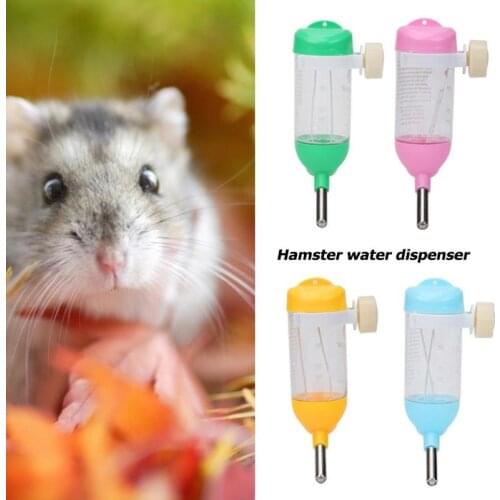 Creative Mini Hamster Automatic Drinking Fountain 80mL Small Pet Water Dispenser Ball Design Provides Clear Fresh Water