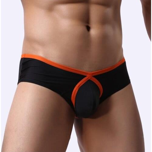 Mens boxers mens underwear boxers Male ice silk pants appeal ultra-thin men underwear sexy heren panty homens boxer