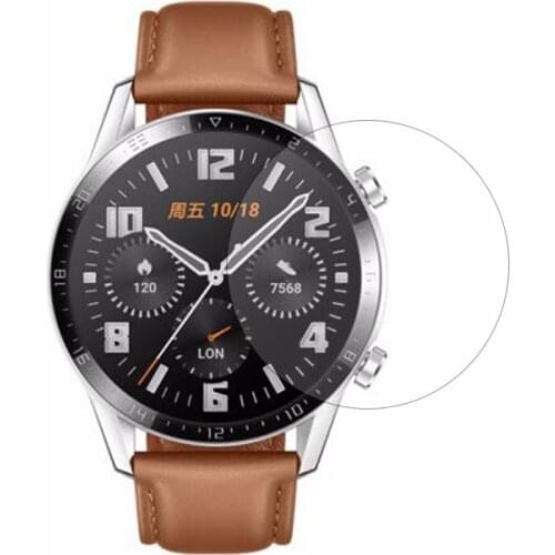 Tempered Glass Clear Protective Film For Huawei Watch GT 2 Active / Elegant GT2 42MM 46MM Smartwatch Full Screen Protector Cover