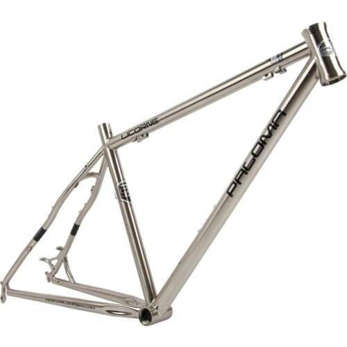 Mountain Bike Frame 27.5inch CR-MO Steel Brushing 16" 17" 19" Disc Brake Chorme Reynolds 520 MTB Bicycle Frame