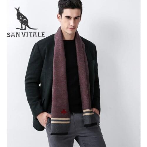 SAN VITALE Mens Silk Scarves China