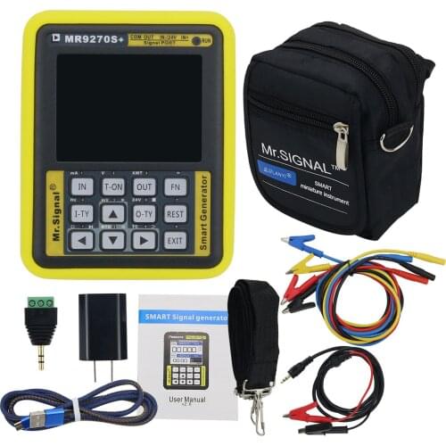 MR9270S+ HART Thermal Resistance Thermocouple Paperless Recorder 4-20mA Signal Generator Transmitter