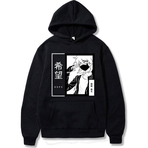Funny Kokichi Oma Janpan Anime Hoodies Truth and Lies Game Hoody Unisex Springtime The New Black Hipster Street Clothing Hoodie