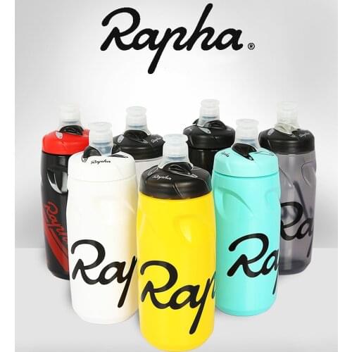 Rapha Cycling Water Bottle 620/750ml Leak-proof Squeezable Taste-free BPA-free Plastic Camping Hiking Sports Bicycle kettle