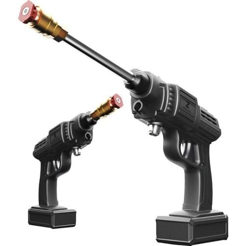 High-power car washing water gun, car wireless lithium battery, home car dual-use high-pressure wireless car washing machine