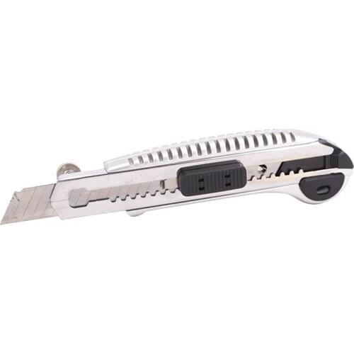 High Quality Retractable Blade Knife Pocket Utility Knife Plastic Shell SK5 Blades 18mm Sharp Cutting Tool Cutter