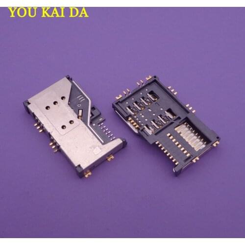 1-100pcs/lot, brand new for FLY IQ4403 IQ 4403 IQ4411 4411 SIM card reader connector socket slot module