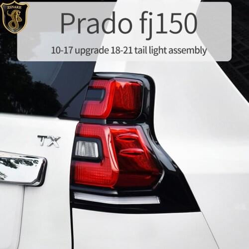 10-21 Toyota Prado fj150 tail light assembly car styling tail light reversing light rear light LED light auto parts
