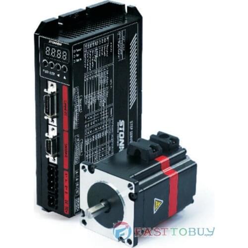 2Phase NEMA23 Closed-Loop Stepper Motor with Drive kits 57mm 2.4Nm Stepper Motor 24VDC 3A with 10000P/R Encoder 57SMC-HC+57SDC-H