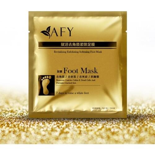 2Pair/2Bags Foot Mask Efficient Exfoliating Removes Calluses To Reveal Baby Soft Feet Foot Care Socks Peeling Renewal