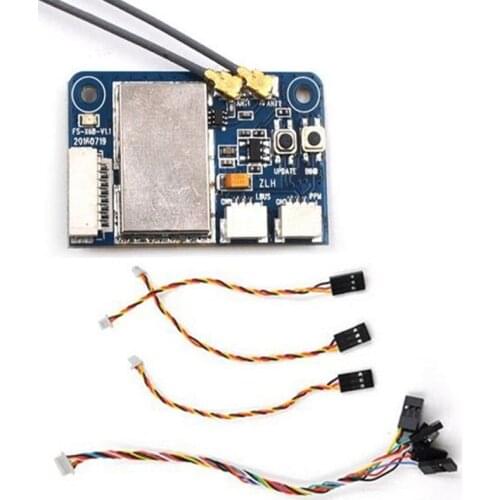 Free shipping Flysky FS-X6B 2.4G PPM i-BUS 6CH Receiver For Rc Quadcopter FS-I6X FS-i4 FS-i6 FS-i6S Transmitter
