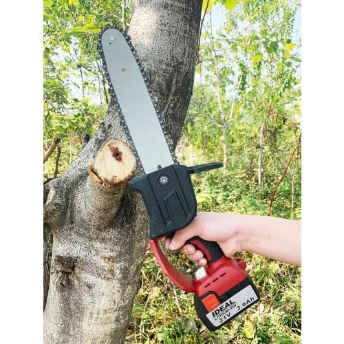 Cordless Chain Saw Brushless Motor Power Tools21V li-ion Cordless Electric Chainsaw Garden Power Tools