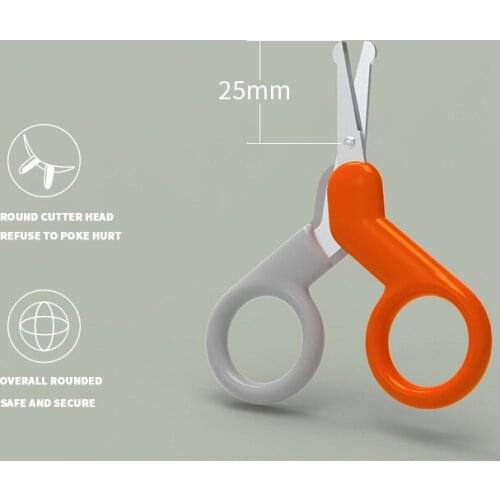 Baby Safety Nail Clipper Newborn Dedicated Anti-pinch Small Scissors Pliers Products boys girls High-quality Nail Shell Clippers
