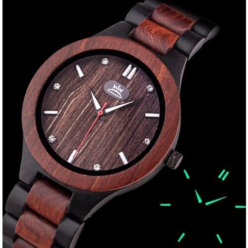 Kingnow 2020 New Fashion Mens Watches Wooden Quartz Wristwatches Luxury Male Watch Men Quartz Watches Relogio Masculino