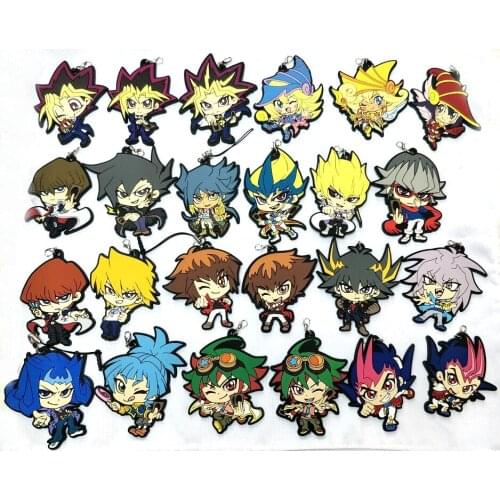 Duel Monsters ATEM Yugi Muto Seto Kaiba Joey Wheeler Mazaki Anzu Ryo Bakura Original Anime mobile phone charms/key chain/strap