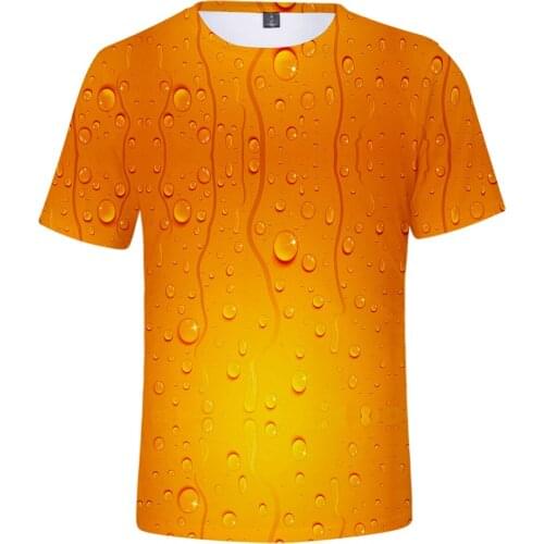 T shirt Beer Day 3D T-shirts Men/Women Short Sleeve Summer Tees male Cool Harajuku 3D Print Hot Beer T-shirt Mens XXS-4XL