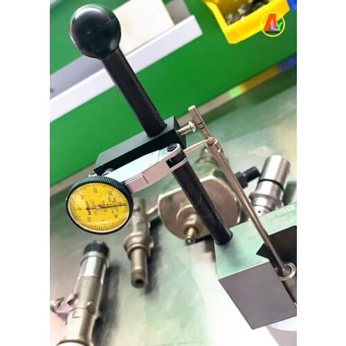 Common Rail Injector Needle Valve Runout Measurement Error for Cummins with Mitutoyo Leverage Dial Indicator