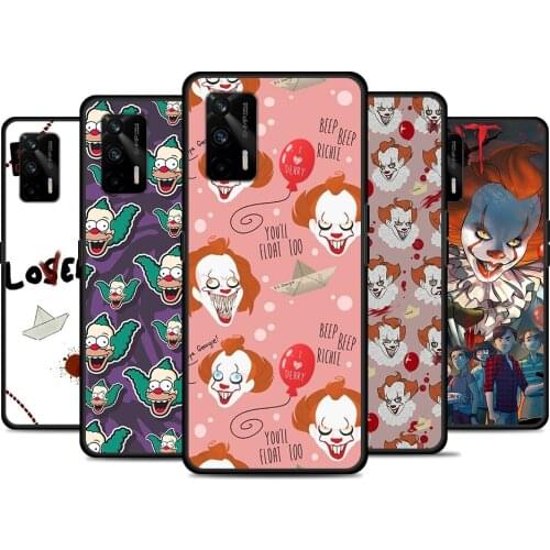 Cartoon Clown IT For Realme 8 GT Neo Flash Edition Explorer Master Q3 Pro Narzo30 C21 C20 C11 C20A C21Y Phone Case