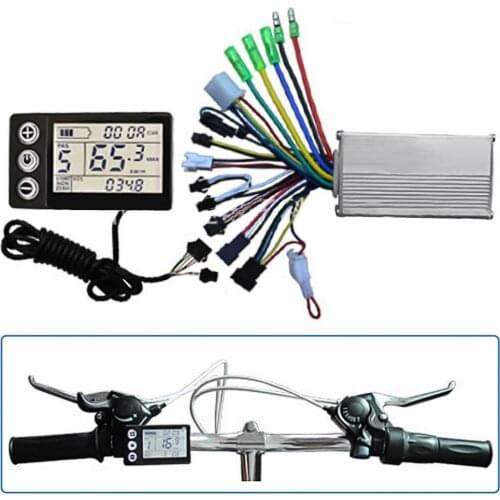 Bike Scooter Controller 4 Gears LCD Display Metal MTB Bike Scooter Meter Suitable Control Accessories For Xiaomi E-bike Scooter