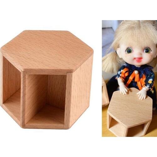 1/12 Scale Dollhouse Miniature Furniture Model Toy End Table Toy Living Room