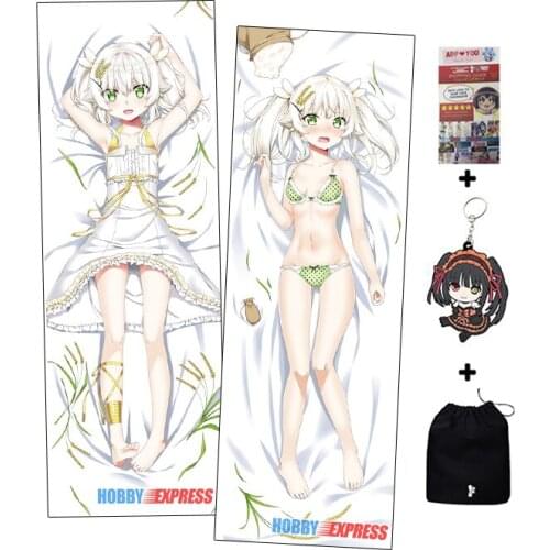 Hobby Express Dakimakura Japanese Otaku Waifu Hugging Body Pillow Cover White Rice Hime ADP810023