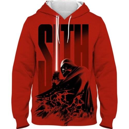 New Star Wars Hoodies Men Women Children Fashion Darth Vader 3D Print Sweatshirt Streetwear Casual Cool Pullover Tops Clothing