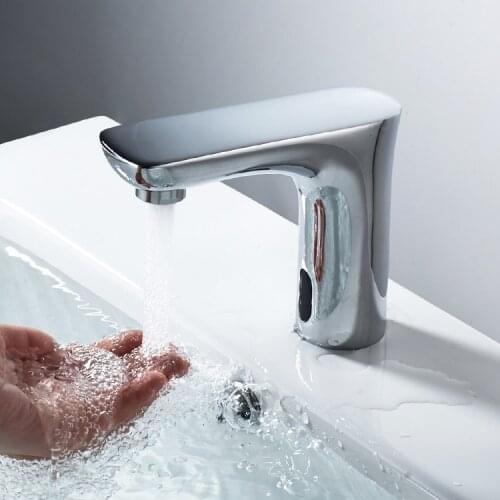 Wholesale bathroom basin touchless auto automatic water tap sensor faucet for house 1 buyer