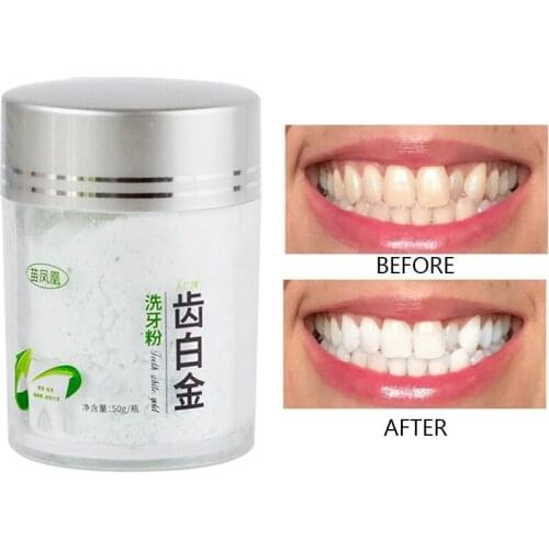 Wholesale Teeth Washing Powder Remove Yellow Teeth Cigarette Tooth Stains Recmove Teeth Whitening Powder Hot Sale