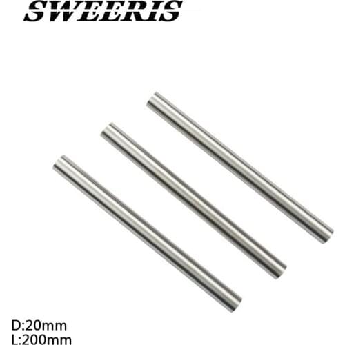 SWEERIS High Speed White Harden Steel Lathe Round Turning Tool Carving Round Bar 20mm*200mm