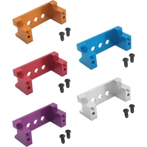 1/14 RC Alloy Servo Mount Holder for Wltoys 144001 1/12 124018 124019 Car Crawler Buggy Trucks Upgrade Parts