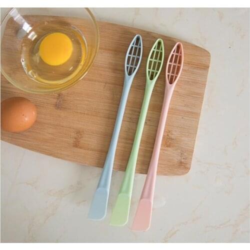 1PC Kitchen Drink Whisk Mixer Plastic Egg Beater Kitchen Tools Hand Egg Mixer Cooking Wisk Cook Blender OK 0657
