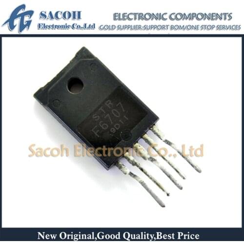 10Pcs STR-F6707 STRF6707 or STR-F6707A STRF6707A DIP-5P SMPS PRIMARY IC