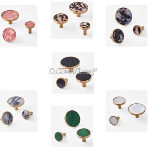 Brand New 10PCS Solid Brass Shell Furniture Handles Cupboard Wardrobe Drawer Kitchen Wine Cabinet Pulls Handles and Knobs