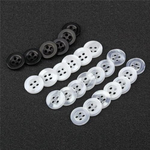 1000 Pieces Round Resin Mini Tiny Buttons Sewing Tools Decorative Button Scrapbooking Garment DIY Apparel Accessories